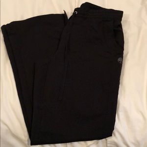 Black purple label scrubs